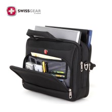 瑞士军刀包商务公文包单肩包14寸笔记本电脑包LOGO加印 SA-2103